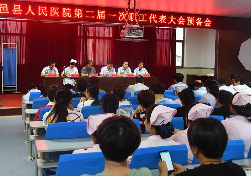 我院召开第二届一次职工代表大会预备会